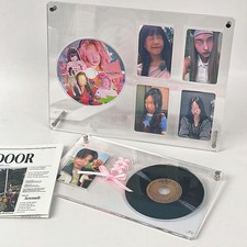 Listing image for Clear Acrylic Photocard & CD Display Holder Stand for Kpop Idol Cards Album